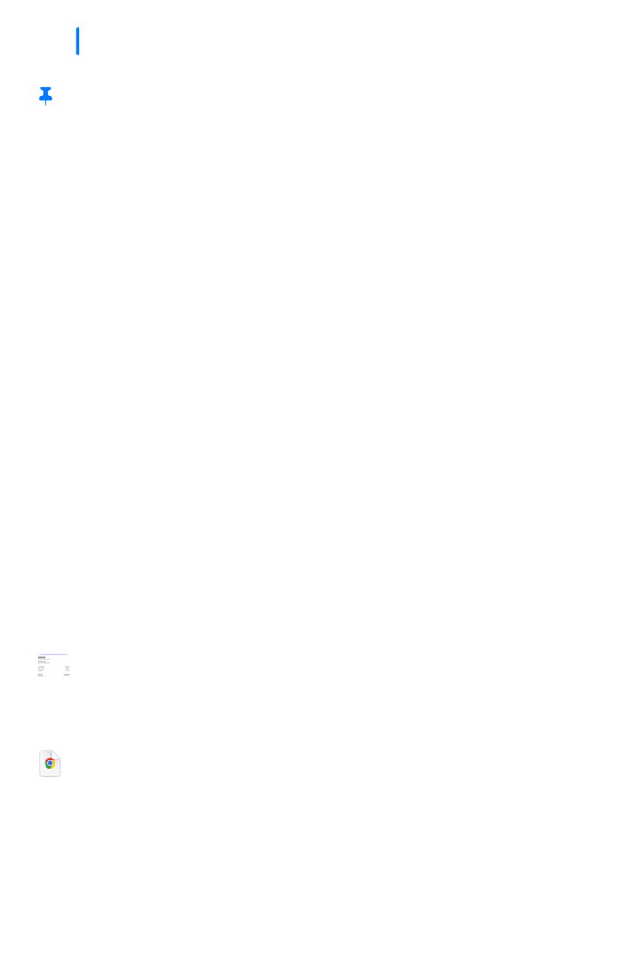 The Pinclip panel in dark mode