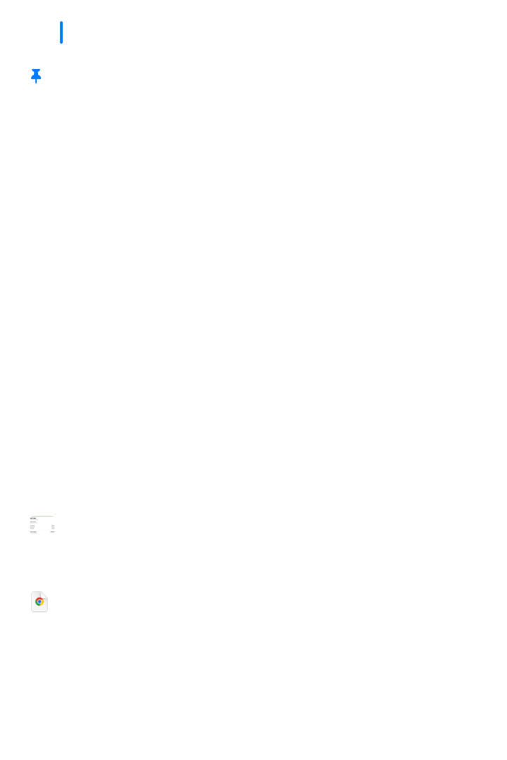 Il pannello di Pinclip in modalità scura